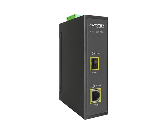 PT-PSE105GWS-E 工业光纤PoE供电器