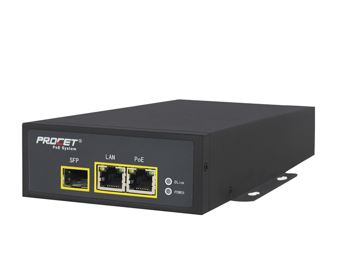 PT-PSE109GBRO-A-S 光纤PoE供电器